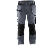 Blakläder 155518609499 C54 Craftsman Pantalones Tamaño, Gris/Negro, C54