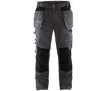 Blakläder 155518609899 C44 Craftsman Pantalones Tamaño, color gris oscuro/negro, C44