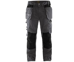 Blakläder 155518609899 C54 Craftsman Pantalones Tamaño, color gris oscuro/negro, C54