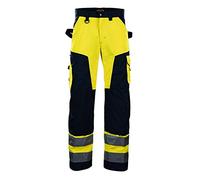 Blakläder 156618113399 C44 pantalón alta visibilidad amarillo/negro, multicolor, 156618113399D124