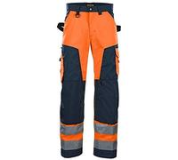 Blakläder 156618115389 Pantalón alta visibilidad, naranja/azul marino, C52