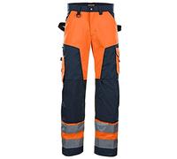 Blakläder 156618115389 Pantalón alta visibilidad, naranja/azul marino, D120