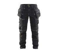 Blåkläder 19901141 Pantalón elástico de trabajador X1900, negro, D108