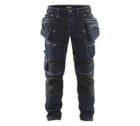 Blåkläder 19901141 Pantalones elásticos de trabajador, X1900, azul marino/negro, D120