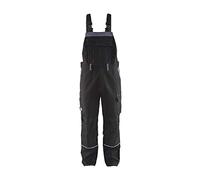 Blakläder 286115169994 C44 anti-flame babero pantalones tamaño, negro/gris, C44