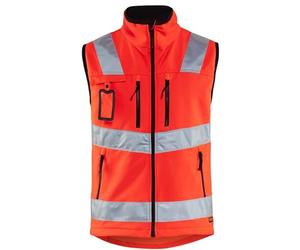 Blakläder 3049251755004 X L HIGH-VIS Softshell chaleco, rojo, 4 x -Large