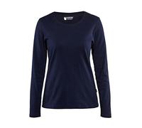 Blakläder 330110328900 X L Mujer Camiseta Larga tamaño en Color Azul Marino, XL