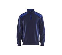 Blakläder 335311588985 X S Half-Zip 2-Tone Tamaño XS en azul marino/azul 1