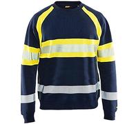 Blakläder 335911588933 X XXL tamaño 3 X -LARGE alta visibilidad sudadera - azul marino/amarillo
