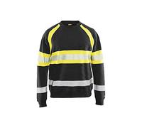 Blakläder 335911589933 X S alta visibilidad sudadera Tamaño de XS en negro y amarillo 1