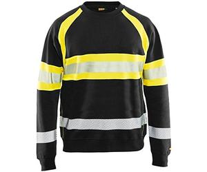 Blakläder 335911589933 X XL tamaño 2 X -LARGE alta visibilidad sudadera - negro/amarillo