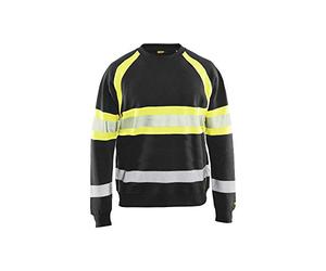Blakläder 335911589933 X XXL tamaño 3 X -LARGE alta visibilidad sudadera - negro/amarillo