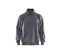 Blakläder 336510489400l sudadera con 1/2 cierre talla L color gris
