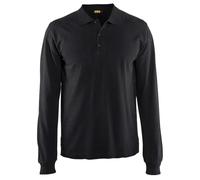 Blakläder 338810509900 X Tamaño XXL 3 X L de manga larga Polo de manga corta para hombre, color negro