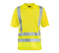 Blakläder 339110113300 X XXL alta Vis Polo Shirt Tamaño en amarillo, XXXL
