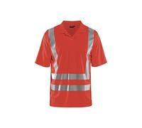 blakläder 339110115500 X XXL Polo Camiseta, Rojo de advertencia, XXXL