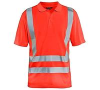 blakläder 339110115500s Polo Camiseta, Rojo de advertencia, S