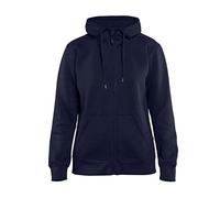 Blakläder 339510488800s sudadera para mujer, tamaño S con cremallera completa, azul marino, S
