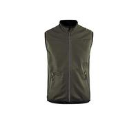 blakläder 385025164599 X S Softshell Chaleco tamaño, oscuro oliva verde/negro, xs