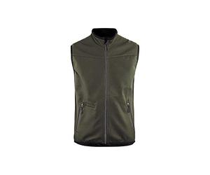 blakläder 385025164599 X S Softshell Chaleco tamaño, oscuro oliva verde/negro, xs