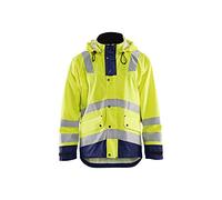 'blakläder 4302200333894 X L Advertencia Chaqueta Impermeable de niveles 2 Tamaño, color amarillo, azul, 4 x l
