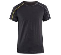 Blakläder 479817349835 M ropa interior camiseta muy suave tamaño M, oscuro gris/amarillo, M