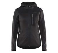 Blakläder 493121179799 X XL Tamaño 2 X -Large De Punto Sudadera De Mujer Con Cremallera Completa, color verde oscuro/negro