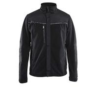 Blakläder 495525249900l Tamaño Grande Resistente al Viento Chaqueta de forro polar, color negro