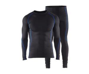 Blakläder 6810170799854 X L Light sous-vêtement-set talla 4 X L negro/azul