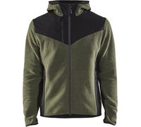 Blåkläder Arbeitsjacket Cardigan wit Softshell 59402536 M