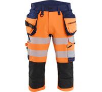 Blåkläder Arbeitsshorts Pantalón pirata High Vis 4-way stretch 11231648 C44