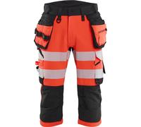 Blåkläder Arbeitsshorts Pantalón pirata High Vis 4-way stretch 11231648 D116