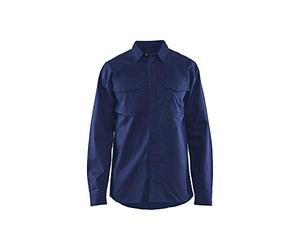 BLÅKLÄDER Blaklader 322615048900XL - Camisa ignífuga, Color Azul Marino, Talla XL