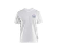 BLÅKLÄDER Blaklader T-Shirt de Travail Beach Club 9419 Blanc M - Vêtements de Travail