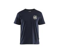 BLÅKLÄDER Blaklader T-Shirt de Travail Beach Club 9419 Marine foncé XXL - Vêtements de Travail