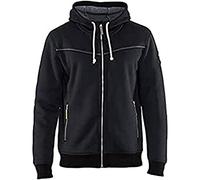 blakläder Capucha Sweater con forro térmico, tamaño XL en negro, 1 pieza, 493325149900 X L