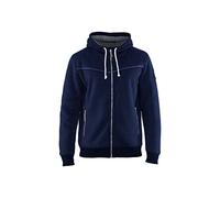 blakläder Capucha Sweater con forro térmico, tamaño XS en color azul marino, 1 pieza, 493325148900 X S