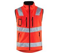 blakläder Chaleco reflectante 304925175500 en rojo, tamaño XXL, Rojo, 304925175500 X XXL