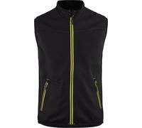 Blakläder 385025169933 M chaleco softshell, talla M, negro/amarillo, M