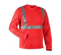 blakläder LeiKaTex - Camiseta de manga larga de clase 2 Tamaño XXXL en rojo, 1 pieza, 338310115500 X XXL