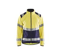 blakläder LeiKaTex - Chaqueta de clase 2 Tamaño M en amarillo/azul marino, 1 pieza, 487725163389 M