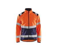 blakläder LeiKaTex - Chaqueta de clase 2 Tamaño XXL en naranja/azul marino, 1 pieza, 487725165389 X XL