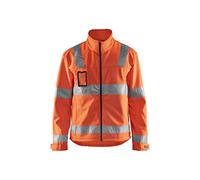 blakläder LeiKaTex - Chaqueta Softshell de clase 3 Tamaño XL En Naranja, 1 pieza, 483825175300 X L