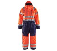 'blakläder LeiKaTex - Mono de invierno "de alta Vis Clase 3, 1 pieza, C46, color naranja/azul marino, 676319775389 C46