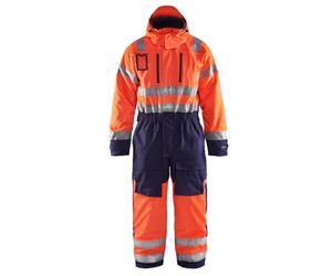 'blakläder LeiKaTex - Mono de invierno "de alta Vis Clase 3, 1 pieza, C46, color naranja/azul marino, 676319775389 C46