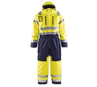 'blakläder LeiKaTex - Mono de invierno "de alta Vis Clase 3, 1 pieza, C60, Amarillo/Azul Marino, 676319773389 C60