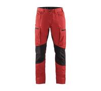 'blakläder Service de pantalones"Stretch Tamaño C62 en rojo/negro, 1 pieza, 145918455699 C62