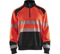 Blåkläder Sudadera Alta Visibilidad Media Cremallera 35562528 XL