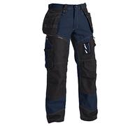 Blåkläder Workwear 67-15001370 X1500 - Pantalones de trabajo (1 pieza), 154, azul y negro