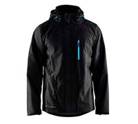 blåkläder Workwear Lluvia Chaqueta 4866, Negro, 67-48661946-9900-S